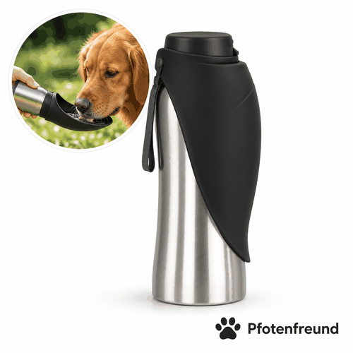 Edelstahl-Hundetrinkflasche (6. Lieferung)