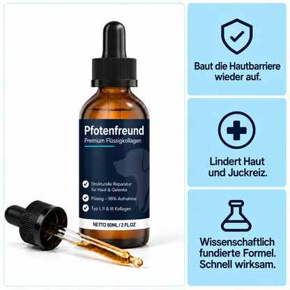 Pfotenfreund Juckreiz & Allergie Flüssigkollagen