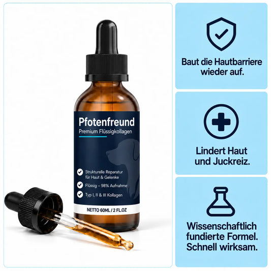 Pfotenfreund Juckreiz & Allergie Flüssigkollagen